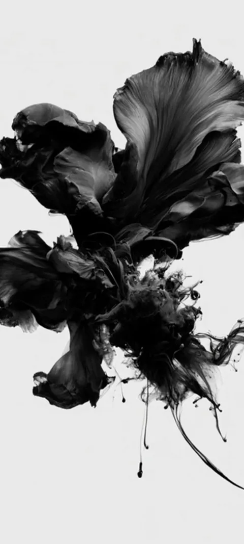 Abstract Black Form — Android live wallpaper for iPhone and Android by ScreenLux