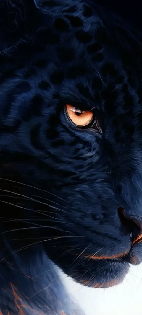 Black Panther Gaze — Android live wallpaper for iPhone and Android by ScreenLux