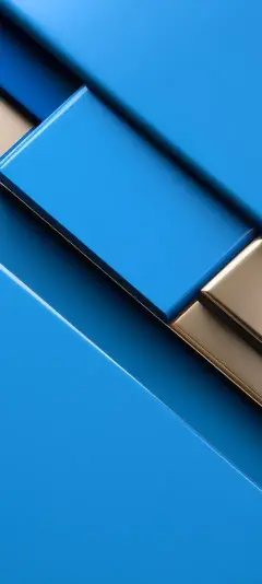 Blue Gold — Blocks collection wallpaper by ScreenLux