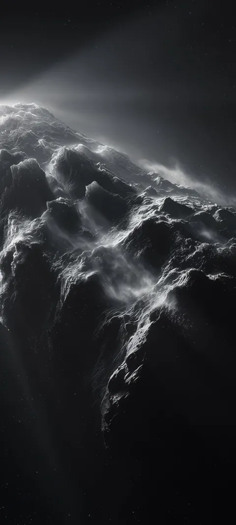 Comet Dust — Space wallpaper for iPhone and Android by ScreenLux