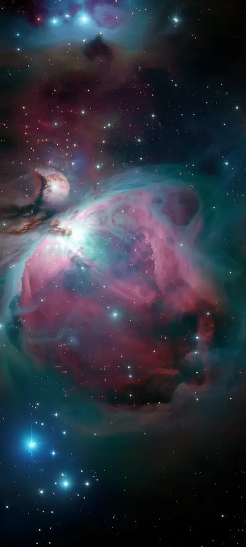 Cosmic Bloom — Space wallpaper for iPhone and Android by ScreenLux