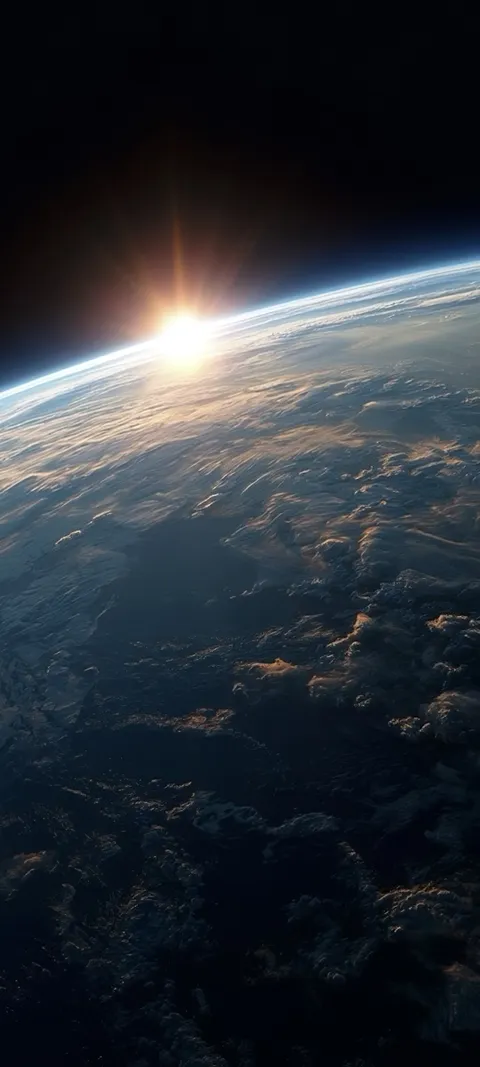 Cosmic Horizon — Space wallpaper for iPhone and Android by ScreenLux