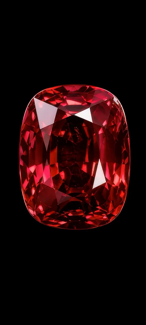 Crimson Jewel — Luxury wallpaper for iPhone and Android by ScreenLux