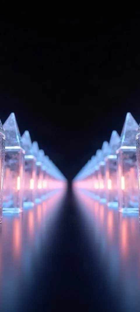 Crystal Light Path — Android live wallpaper for iPhone and Android by ScreenLux