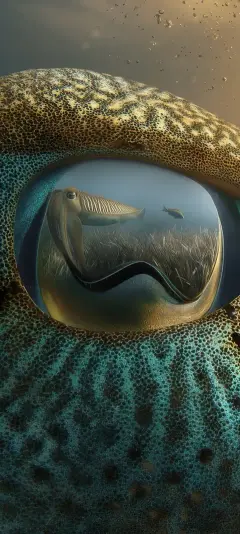 Cuttlefish Gaze — Eyes collection wallpaper by ScreenLux