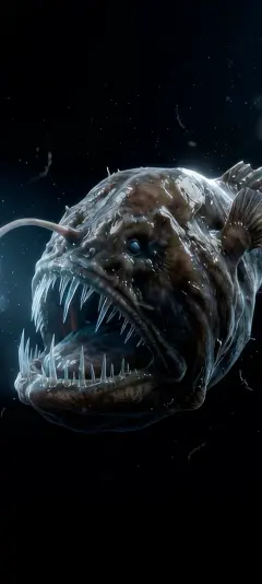 Deep Lure — Deep Sea collection wallpaper by ScreenLux