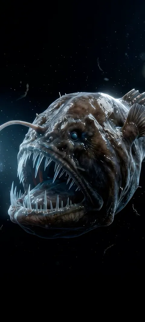 Deep Lure — Nature wallpaper for iPhone and Android by ScreenLux
