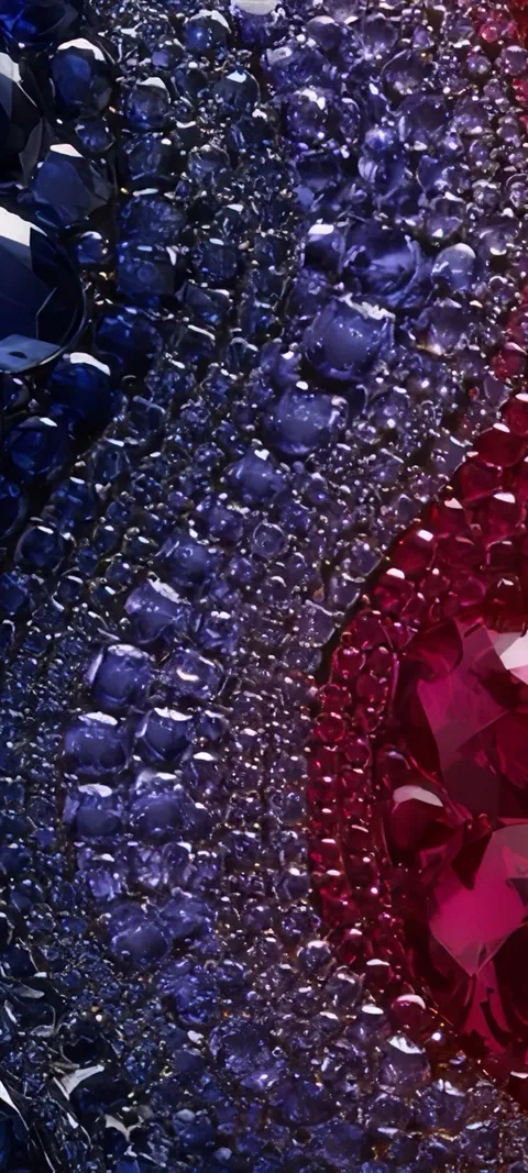Gemstone Split — Luxury wallpaper for iPhone and Android by ScreenLux