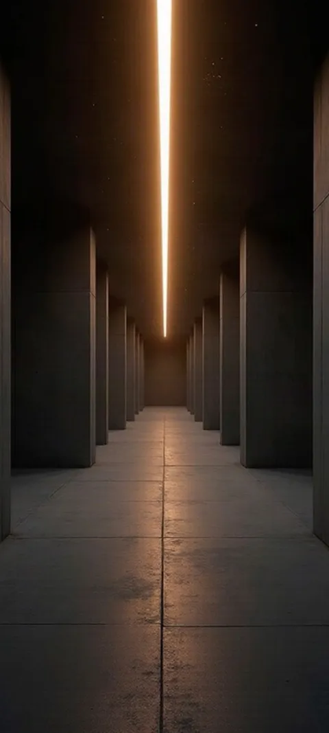 Infinite Light Corridor — Android live wallpaper for iPhone and Android by ScreenLux