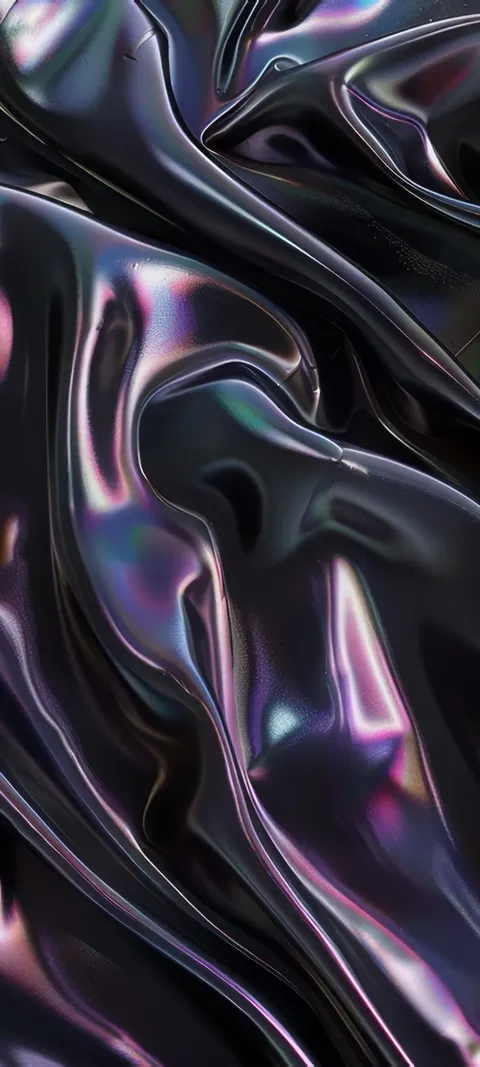Iridescent Flow — Pink wallpaper for iPhone and Android by ScreenLux