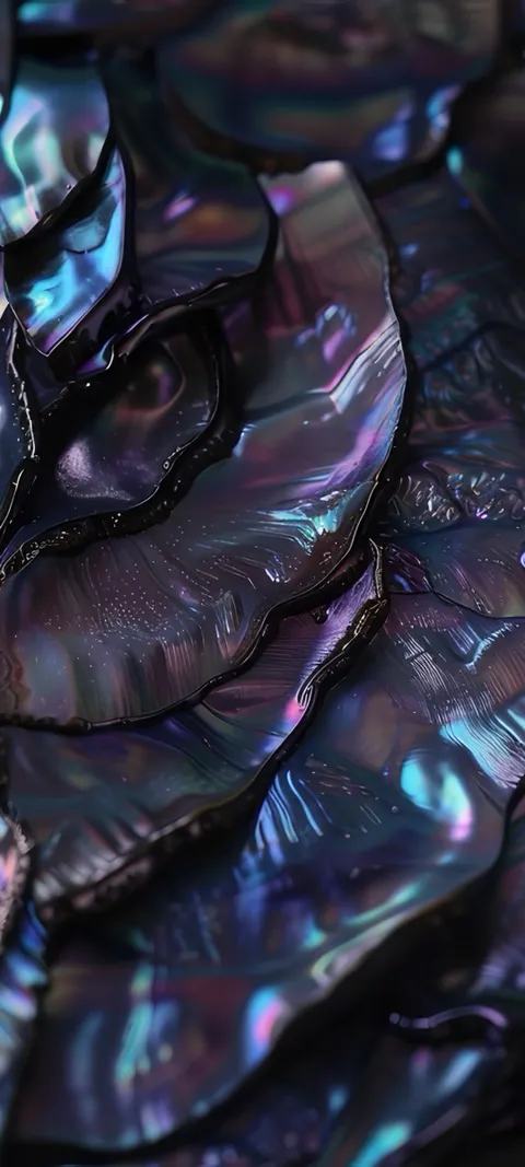 Iridescent Shimmer — Purple wallpaper for iPhone and Android by ScreenLux