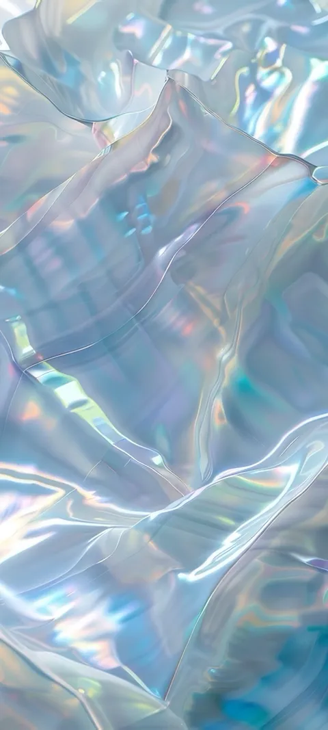 Iridescent Waves — Easter wallpaper for iPhone and Android by ScreenLux