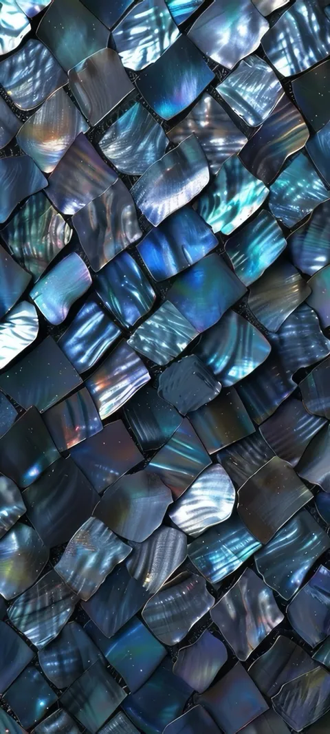 Iridescent Weave — Purple wallpaper for iPhone and Android by ScreenLux
