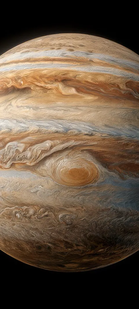 Jupiter Gaze — Space wallpaper for iPhone and Android by ScreenLux