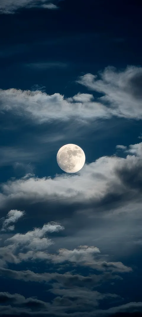 Lunar Gaze — Nature wallpaper for iPhone and Android by ScreenLux