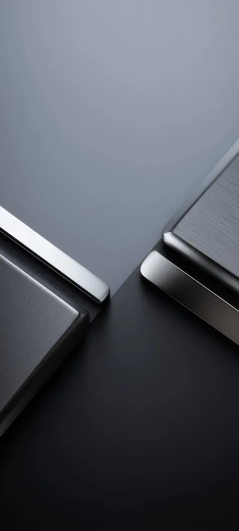Metallic Edge — Luxury wallpaper for iPhone and Android by ScreenLux
