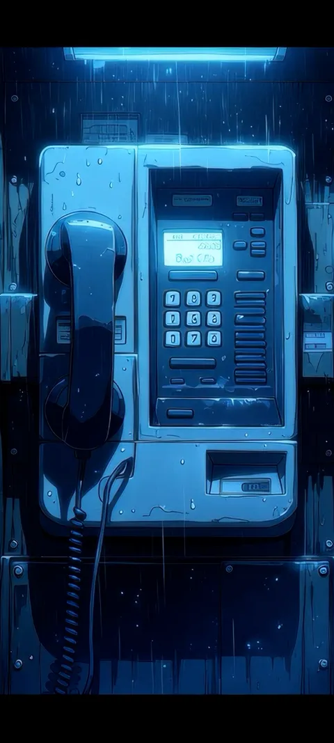 Neon Call — Retro wallpaper for iPhone and Android by ScreenLux