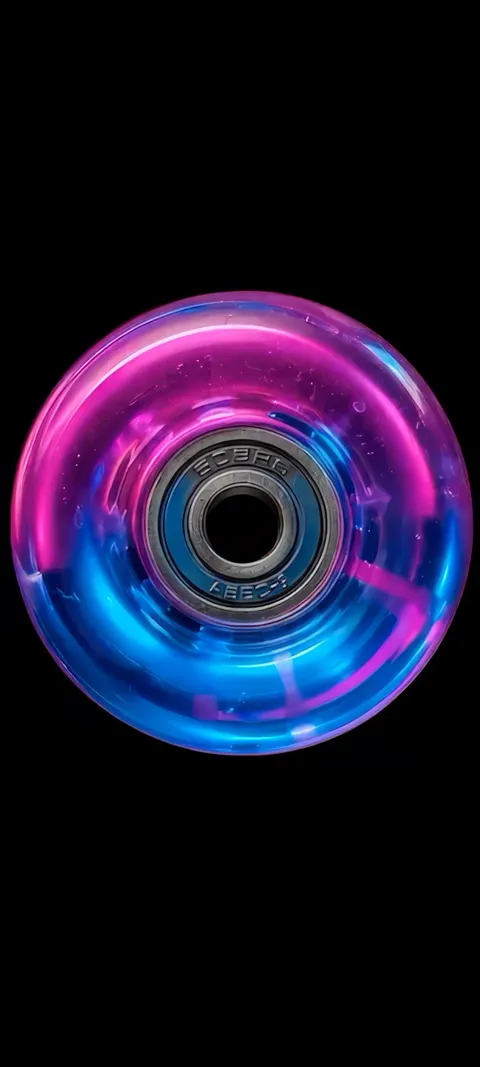 Neon Wheel — Abstract wallpaper for iPhone and Android by ScreenLux