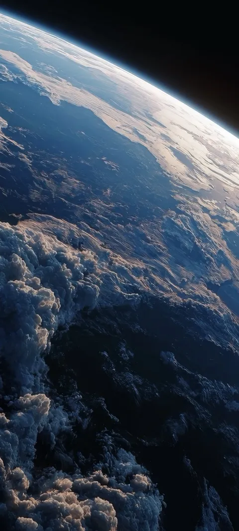 Orbital View — Space wallpaper for iPhone and Android by ScreenLux