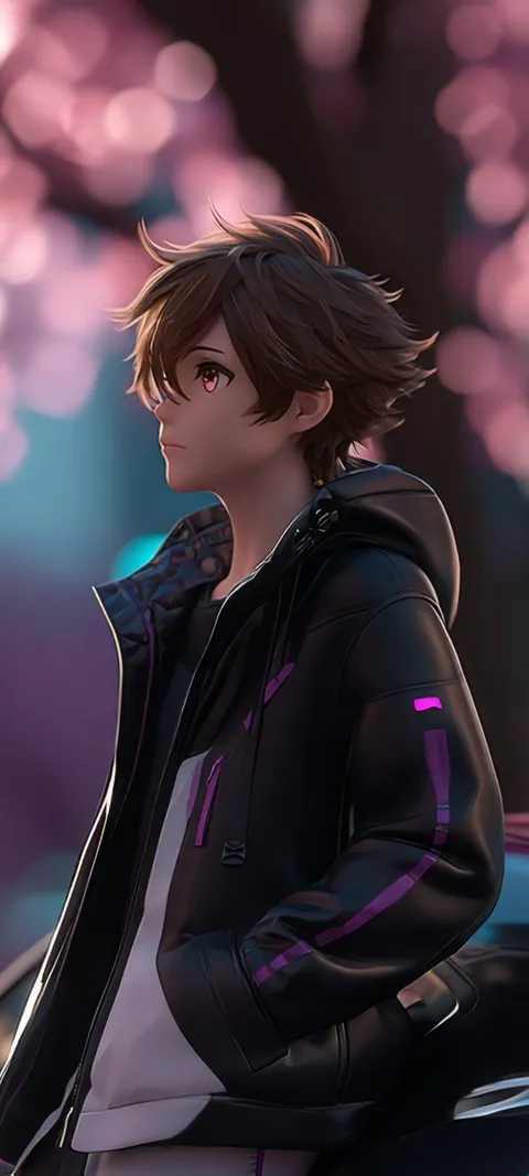 Pink Gaze — Pink wallpaper for iPhone and Android by ScreenLux