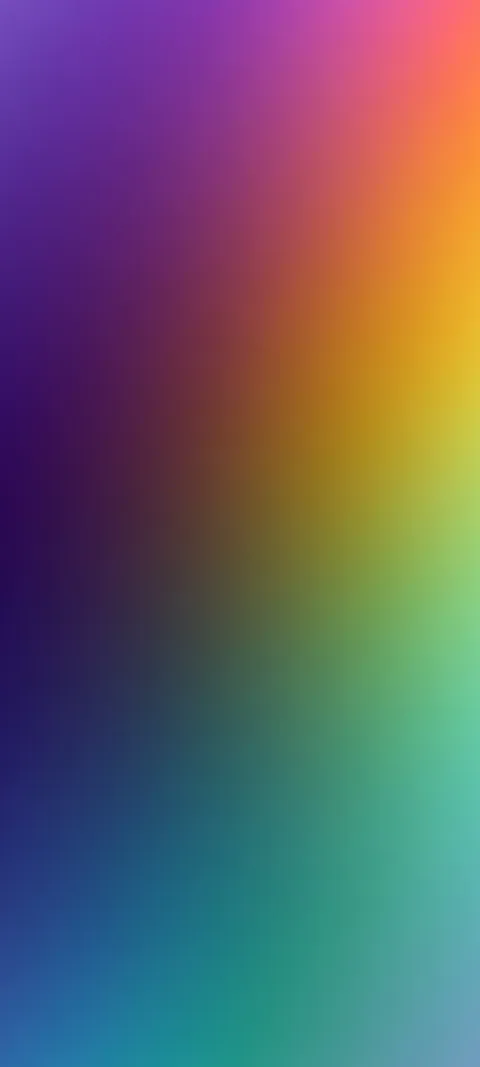 Rainbow Hues — Gradient wallpaper for iPhone and Android by ScreenLux