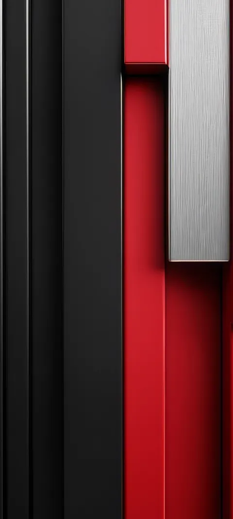 Red Shift — Abstract wallpaper for iPhone and Android by ScreenLux