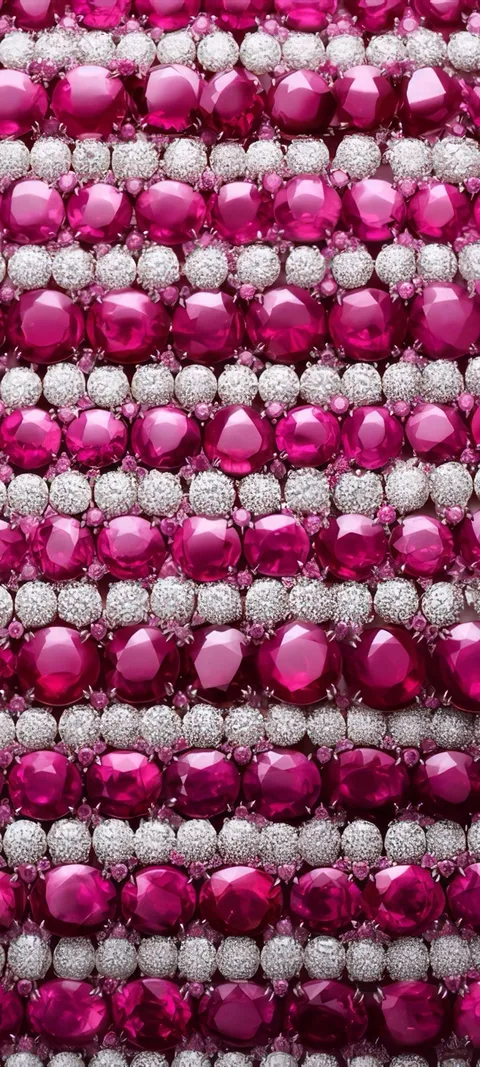 Ruby Glamour — Luxury wallpaper for iPhone and Android by ScreenLux