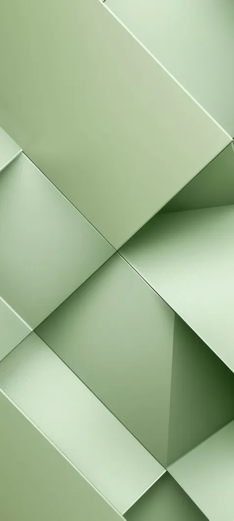 Sage Geometry — Abstract wallpaper for iPhone and Android by ScreenLux