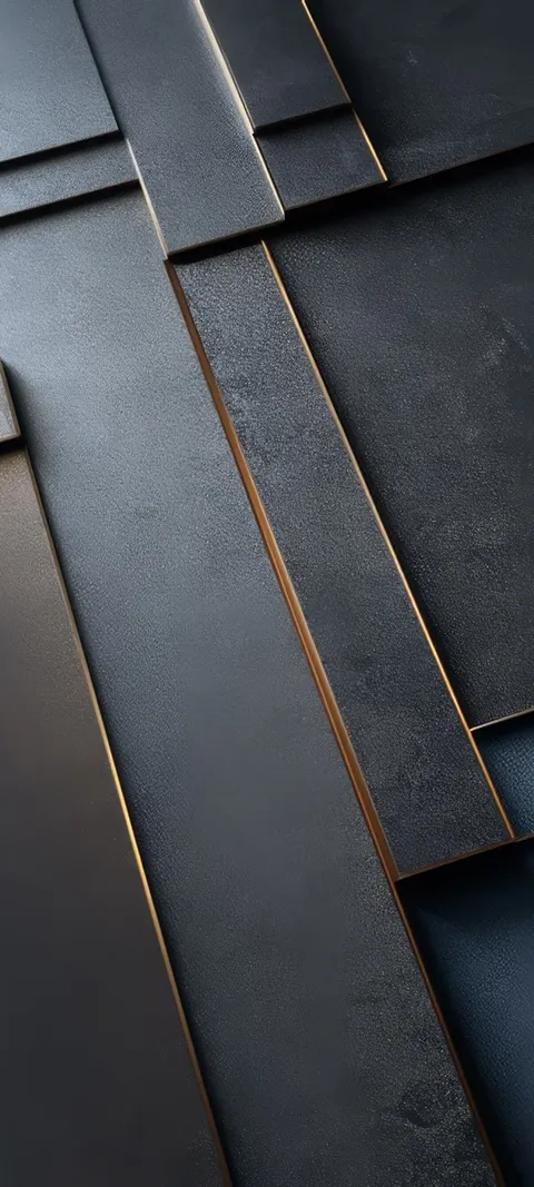 Slate Layers — Gold wallpaper for iPhone and Android by ScreenLux