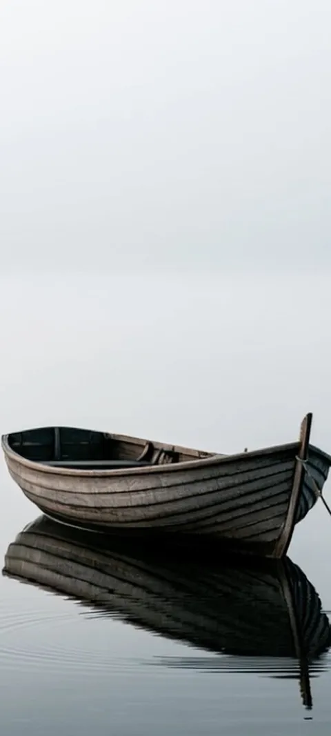 Still Water Boat — iPad live wallpaper for iPhone and Android by ScreenLux